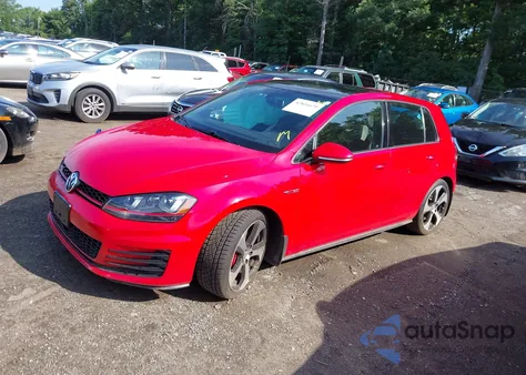 2017 Volkswagen Gti Sport/Se/Autobahn from USA, damaged, VIN 3VW547AU1HM053123